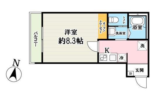 キャメル吉川スリジェ 間取り