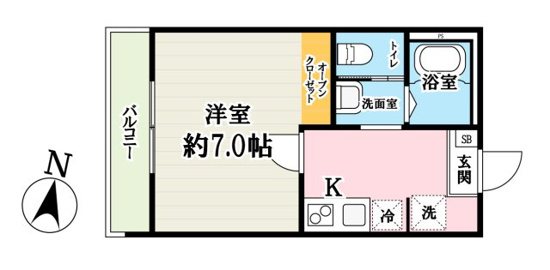 キャメル吉川スリジェ 間取り