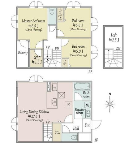 Windsor　Court（ウィンンザーコートサウス） 間取り