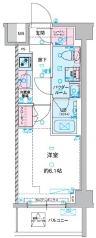 ジェノヴィア谷塚 間取り