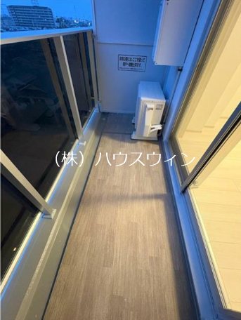 ジェノヴィア谷塚 ベランダ