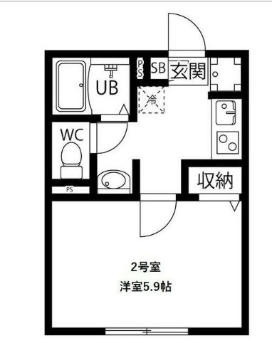 BlackDia南越谷 間取り