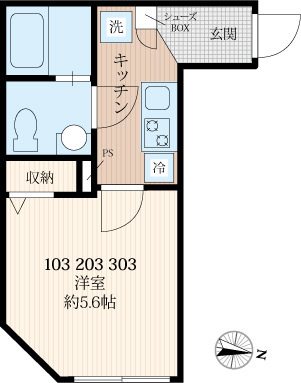 BlackDia南越谷 間取り