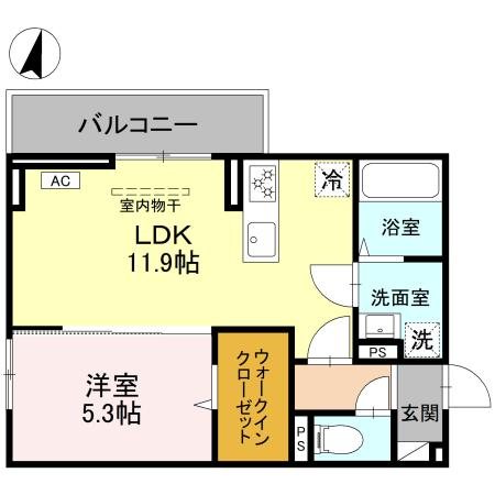 SOPHIA　Ⅱ　A 間取り