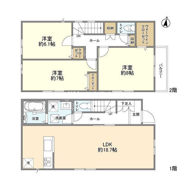 Kolet南桜井    間取り