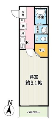 エスポワール・K南越谷 間取り