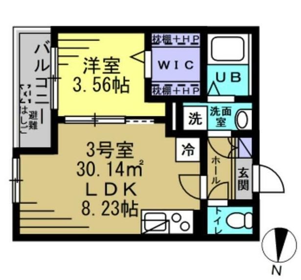 AJ新越谷 間取り