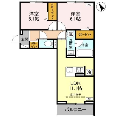 メゾンクレール 間取り