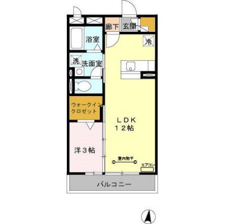 トゥールフルール 間取り