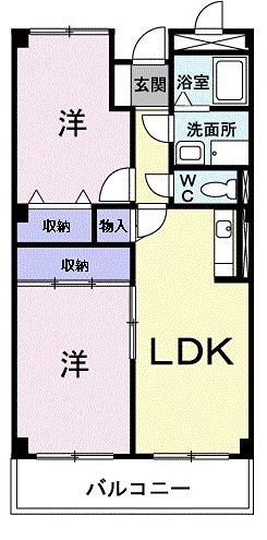 ニューキャッスルIK 間取り