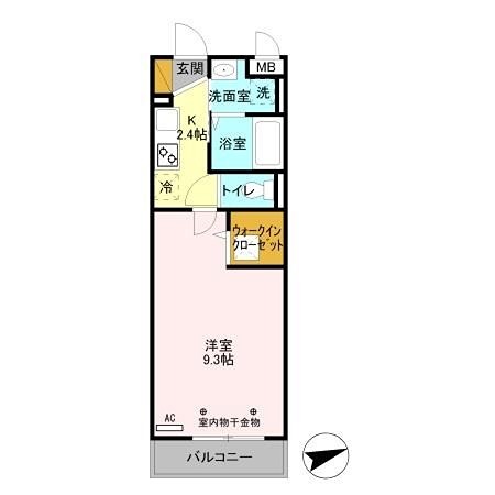 エレガンス・チヨダ　Ⅱ 間取り