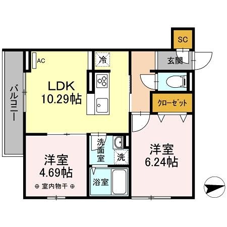 エクセルⅢ 間取り