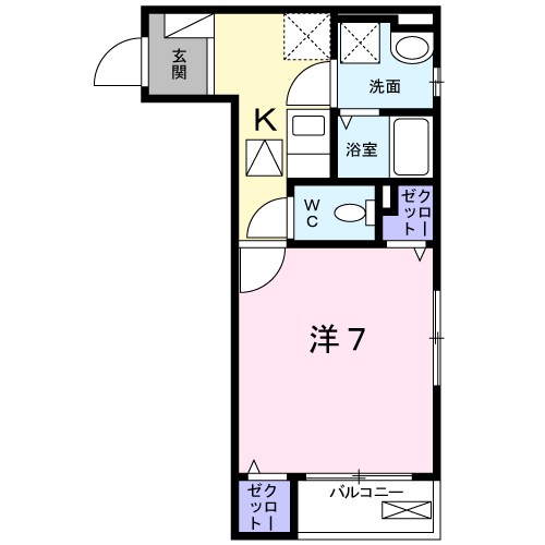 ウィステローナ 間取り