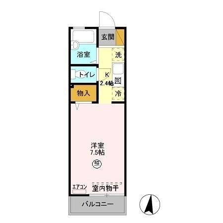 キャッスルⅠ 間取り