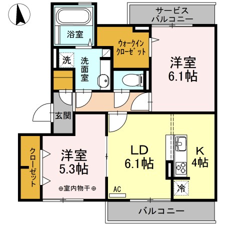 グランドゥール　シャルマン 間取り