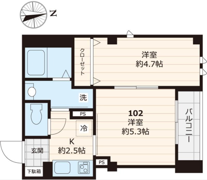 桜アパートメント 間取り