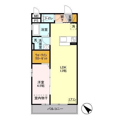 ウエストエーデル 間取り