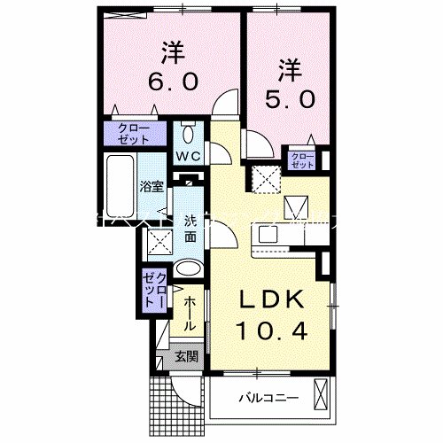 ピエス　シュシュ 間取り