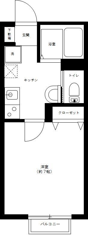 キャメル谷塚Ⅳ 間取り