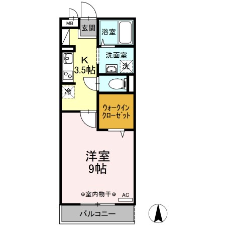 エスポワール西新井 間取り