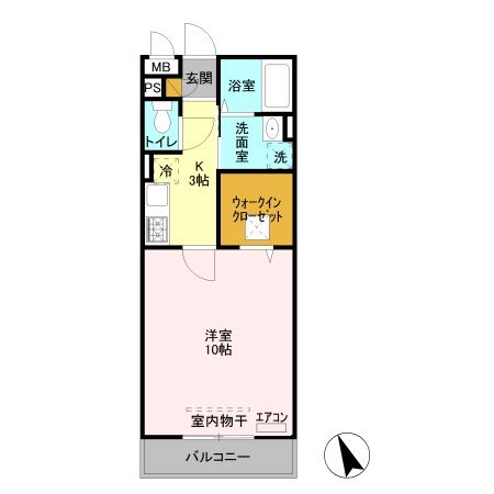 アルバ・グラート　A 間取り