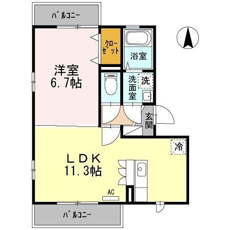 シャトー・ベル・シュウェット 間取り