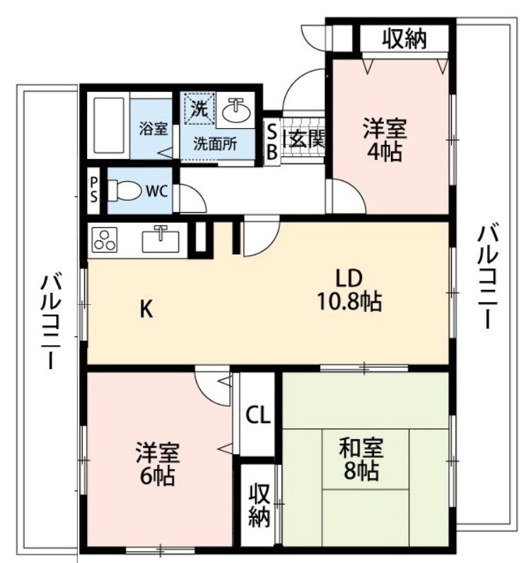 グランコート草加 間取り