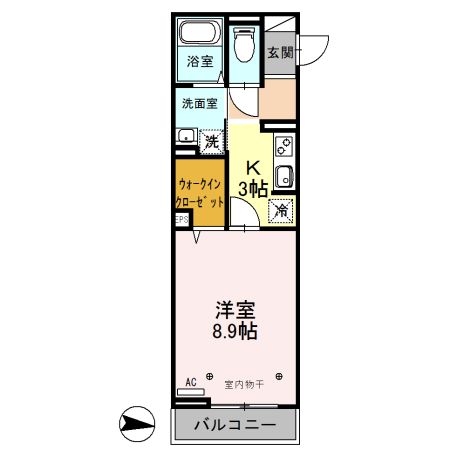 ゴールドパストラル　Ⅹ 間取り