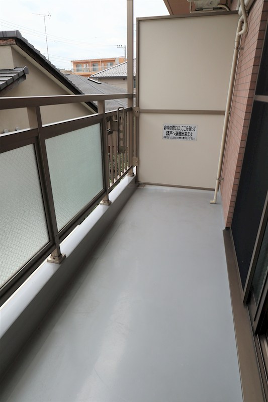 ハイツあずみ  ベランダ