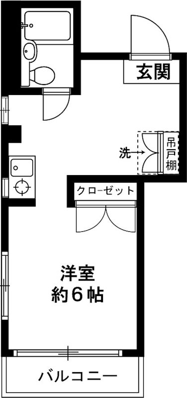 フラットシティ 間取り図