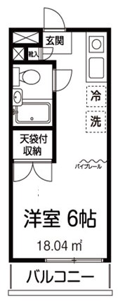 ヴェルデ和泉  105号室 間取り