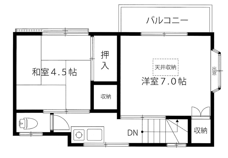 幡ヶ谷戸建 玄関