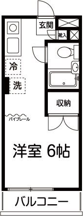 ヴェルデ和泉 202号室 間取り