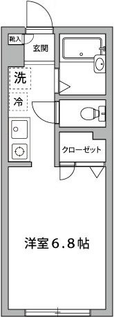 アネックスA 102号室 間取り