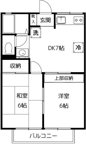 Reハイム堀江 間取り図