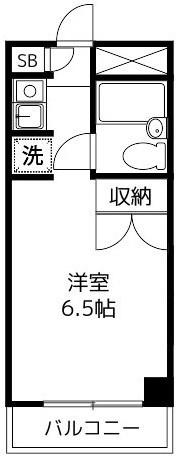 ＴＩＫＳ1 602号室 間取り