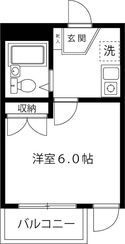 ラポール町田 302号室 間取り