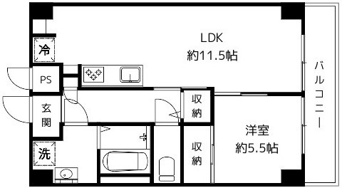 笹塚ダイヤモンドマンション 210号室 間取り