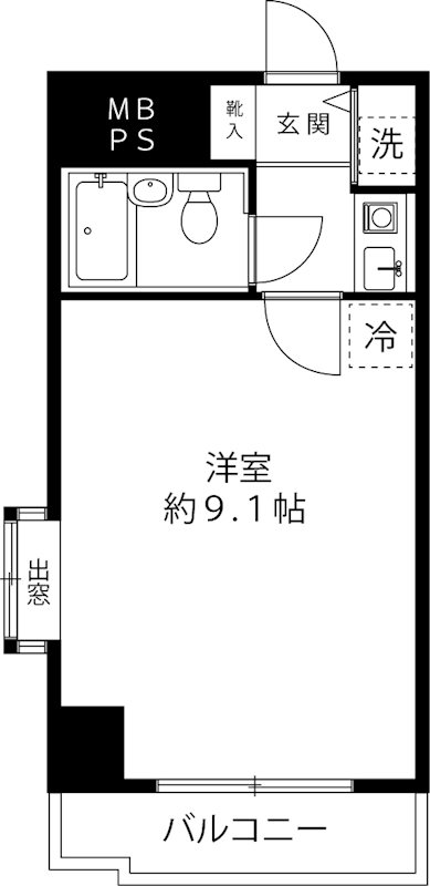 ライオンズマンション立川 601号室 間取り