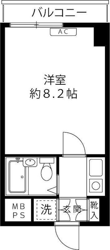 ライオンズマンション日本橋第２ 703号室 間取り