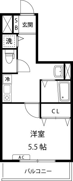 ルーヴェン吉祥寺 302号室 間取り