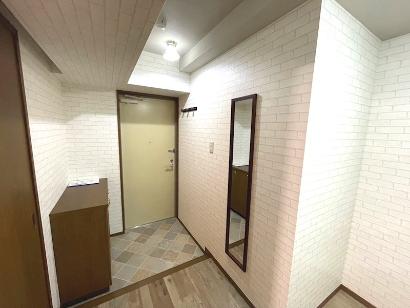 ガーデンパレス早稲田 玄関
