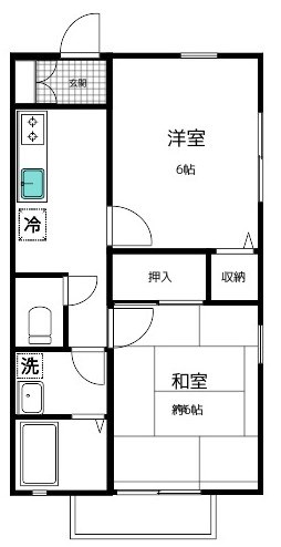 サンコート東戸塚Ａ棟 202号室 間取り