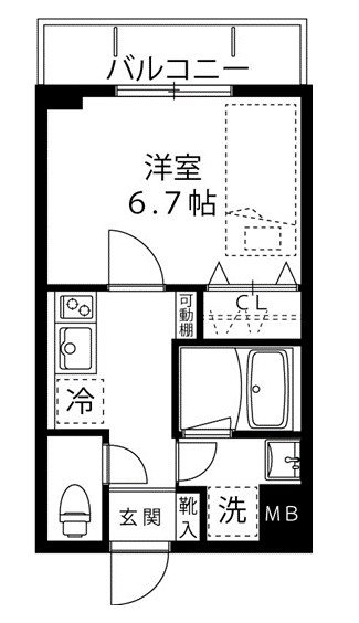 LOC&amp;#39;S SAGINUMA   間取り図