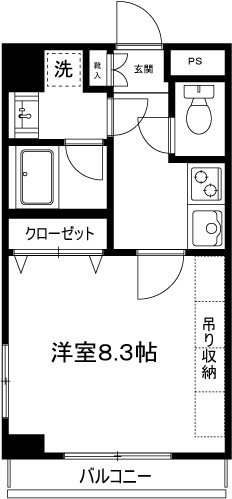 クレメゾン妙典 間取り図