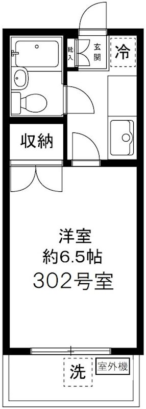 セレーネひばりヶ丘 間取り図