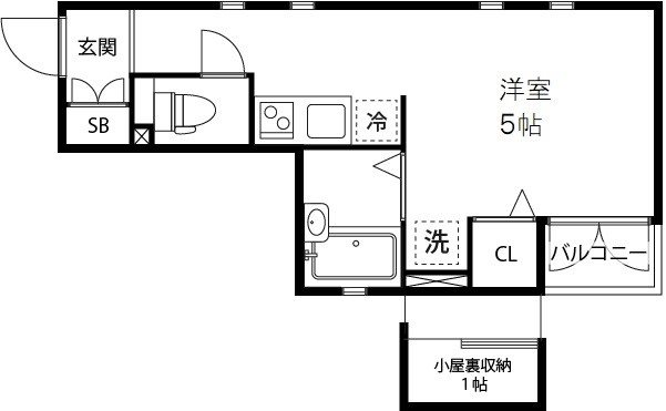 ルーヴェン吉祥寺北町 202号室 間取り