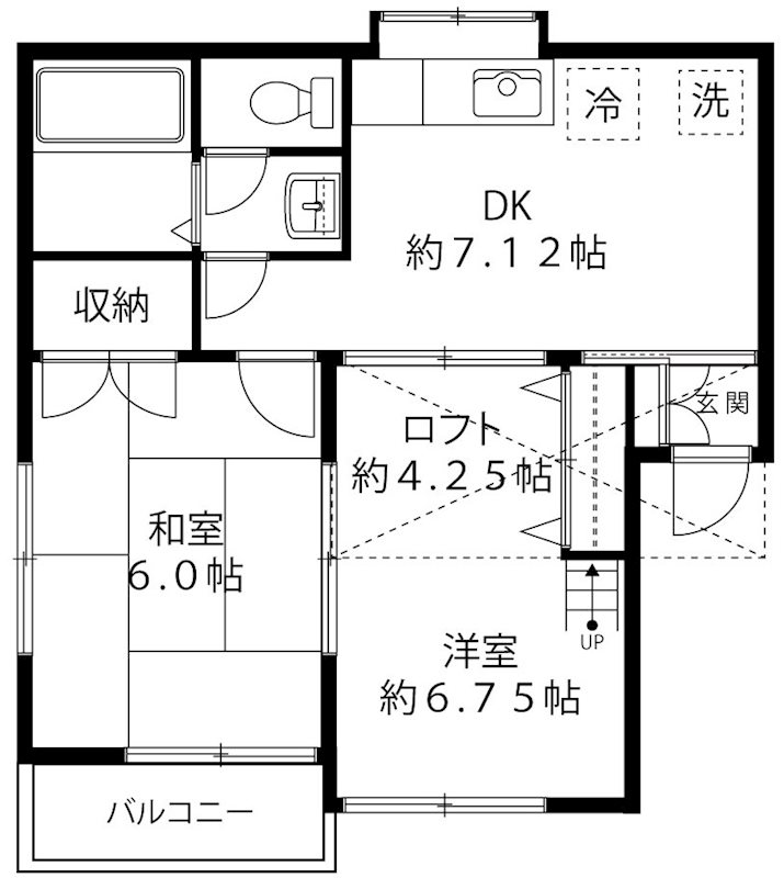 ラッフィナートⅠ 間取り図