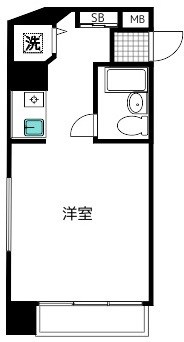 ライオンズマンション三鷹第8 間取り図