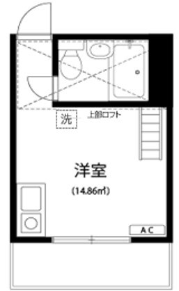 エトワール八雲台 203号室 間取り